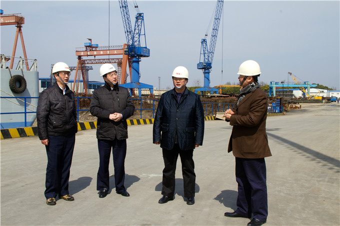 王正喜、周勇赴蘇豪船舶重工調(diào)研