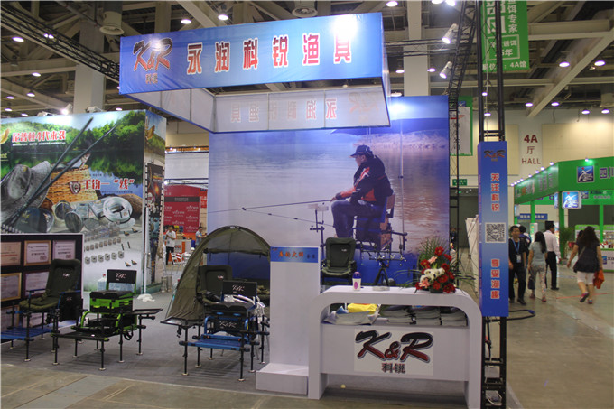 弘業股份“科銳”漁具參加蘇州上花夏季漁具展銷會