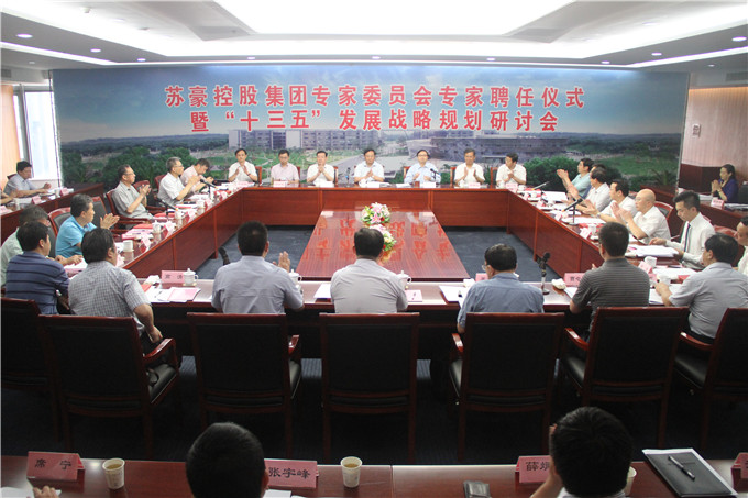 控股集團舉行專家委員會專家聘任儀式暨“十三五”發展戰略研討會
