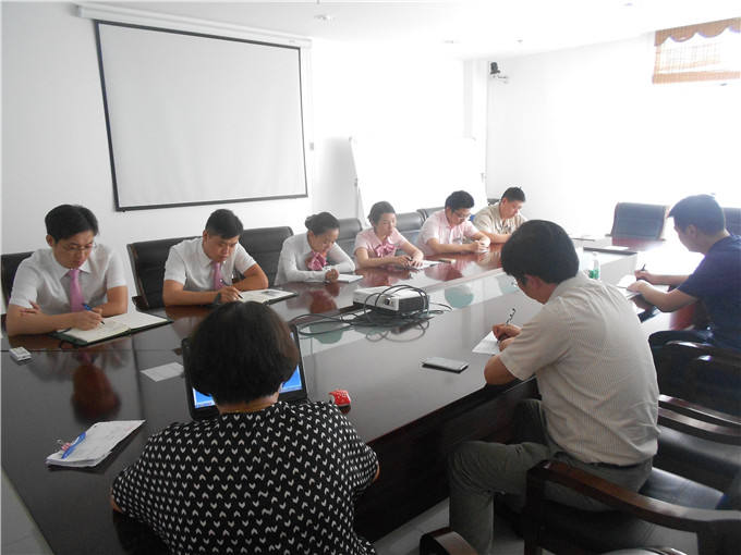 天泓集團領導班子赴各子公司開展“三嚴三實”專題調研