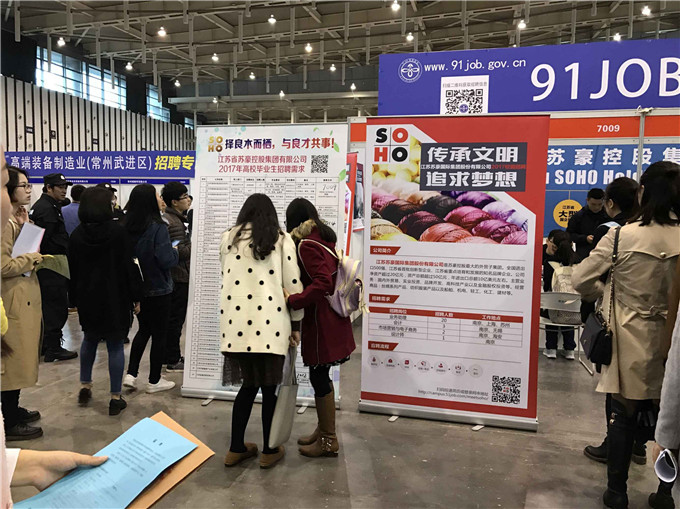 蘇豪控股集團開啟2017年應屆畢業生招聘工作