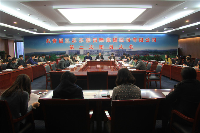 蘇豪股份團委召開換屆選舉大會