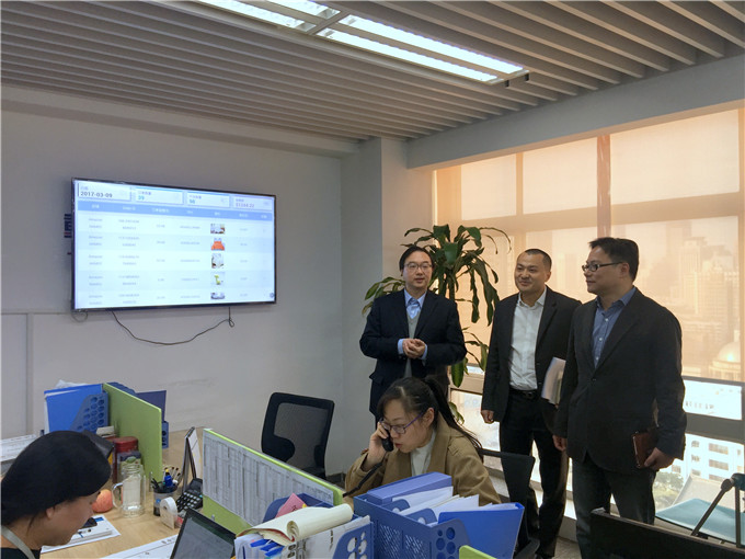 周勇總裁調研弘業股份本部及其兩家下屬子公司