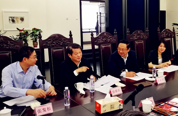 文化部丁偉副部長調研蘇豪控股愛濤文化集團海外文化交流等工作