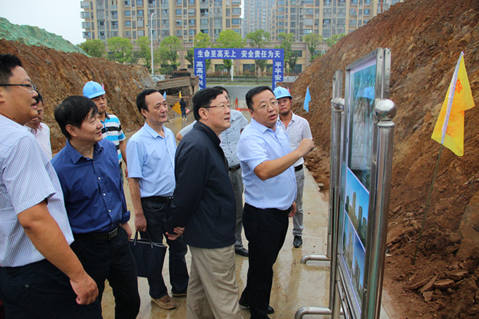 集團領導赴建設集團走訪調研