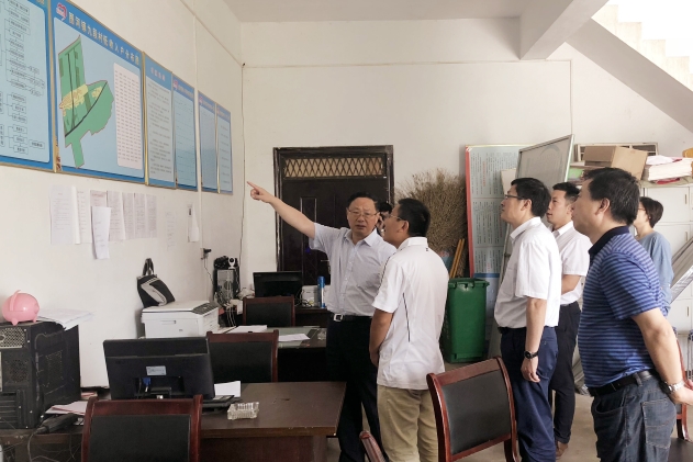 王正喜董事長赴灌云幫扶工作點調研