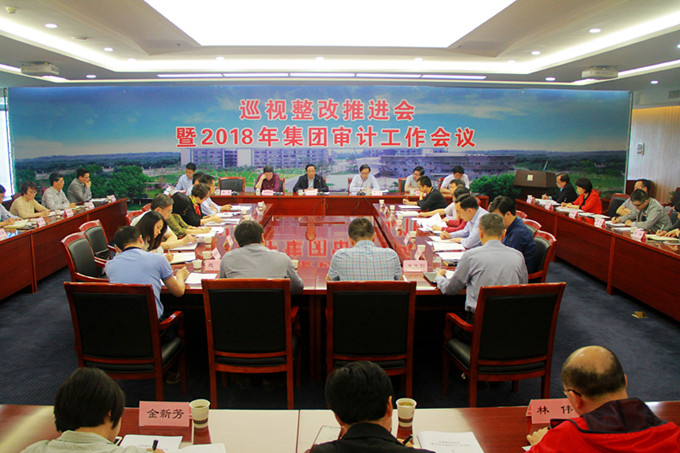 集團召開巡視整改推進會暨2018年審計工作會議