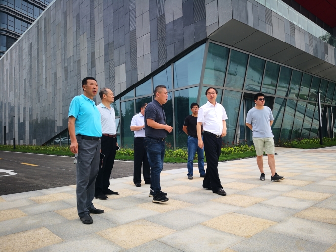 周勇總裁檢查調研愛濤文創園