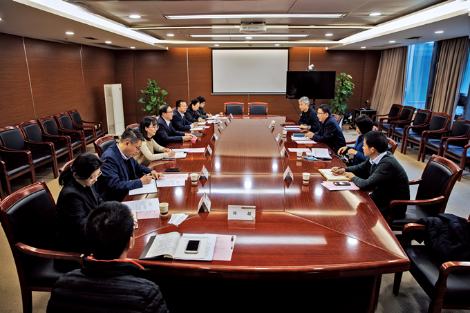 省國資委胡建斌副主任到蘇豪控股集團開展安全生產督查和工作調研